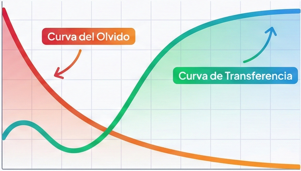Curva de transferencia al puesto de trabajo